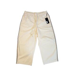 Future Collective XL Cream/Ivory Wide-Leg Pants  Lightweight and breathable